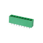 Pluggable συνδετήρας 7,50 τελικών φραγμών στενό PCB εργαλειομηχανών τύπων ραγών DIN