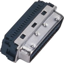 1.27mm CEN-TYPE14~100P computer pin connectors black color IDC ribbon type for cable ROHS