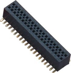 χρυσή λάμψη συνδετήρων επιγραφών 0.8mm 2*15P SMT WCON θηλυκή για την ηλεκτρονική