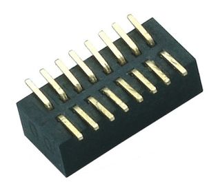 2* 8 χρυσός συνδετήρας 1.0mm PA9T επιγραφών κιβωτίων λάμψης SMT ορείχαλκου καρφιτσών