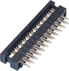 μαύρη P/Bronze βουλωμάτων ΕΜΒΥΘΙΣΗΣ 2.0mm επένδυση ROHS κασσίτερου συνδετήρων 2*12P PBT