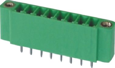 Αρσενικός Pluggable ευθύς συνδετήρας 3.5mm 8P τελικών φραγμών ΕΜΒΥΘΙΣΗΣ PA66 με το αυτί