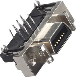 Θηλυκός τύπος 1.27mm CEN συνδετήρων καρφιτσών υπολογιστών ΕΜΒΥΘΙΣΗΣ εγκάρσιο καμάκι κραμάτων ψευδάργυρου 14P