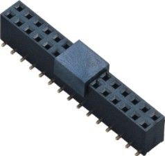 χαλκός 3.0AMP φωσφόρων ορείχαλκου συνδετήρων PA9T επιγραφών 2.54mm θηλυκός