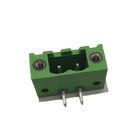 5.08 πράσινος αρσενικός τελικός συνδετήρας ROHS συνδετήρων PA66 τελικών φραγμών χρώματος πισσών