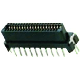 Αρσενική σωστή γωνία 1.27mm συνδετήρας PCB IO τύπων 40P Δ Drive Scsi