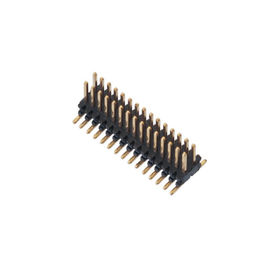 χρυσή λάμψη συνδετήρων επιγραφών 0.8mm 2*15P SMT WCON θηλυκή για την ηλεκτρονική