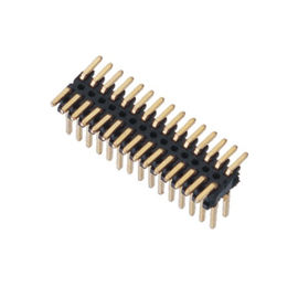 χρυσή λάμψη συνδετήρων επιγραφών 0.8mm 2*15P SMT WCON θηλυκή για την ηλεκτρονική
