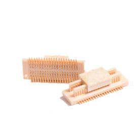 πίνακας 0.5mm 2*50P SMT για να επιβιβαστεί στο συνδετήρα με τη μετα χρυσή λάμψη χαλκού φωσφόρων PA9T