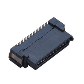 αρσενικός ευθύς πίνακας συνδετήρων SMT PA9T UL94V-0 πισσών 0.8mm για να επιβιβαστεί στον τύπο Δ