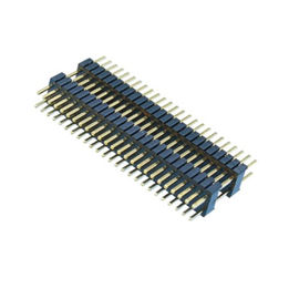 1.27mm καρφιτσών επιγραφών διπλός πλαστικός PA9T συνδετήρων διπλός συνδετήρας καρφιτσών PCB υπόλοιπου κόσμου μαύρος