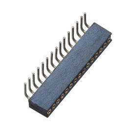 Επιγραφή WCON 1.27mm γύρω από καρφιτσών αντι δόνηση 10 καρφιτσών επιγραφών τη θηλυκή με το μανίκι ορείχαλκου