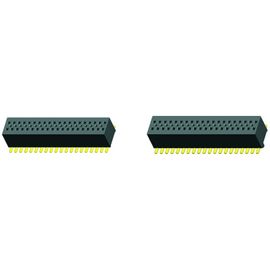 1.27mm 2*13P SMT περιβαλλοντική ημι χρυσή επένδυση συνδετήρων επιγραφών παρεμβολής θηλυκή