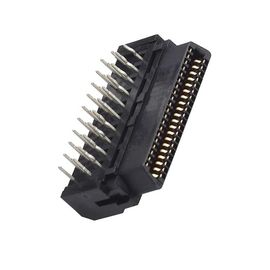 πίνακας 1.27mm για να επιβιβαστεί στον θηλυκό DDK-τύπο 40 συνδετήρων συνδετήρας scsi καρφιτσών