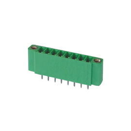 PA66 Pluggable τροφή μέσω του τελικού φραγμού με την κλειδαριά 5.08mm για το καλώδιο σύνδεσης
