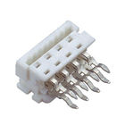 WCON άσπρο καλώδιο συνδετήρων PCB μεταλλινών καλυμμένο Sn για να επιβιβαστεί στην καρφίτσα 12 Pbt Rohs 1.27mm