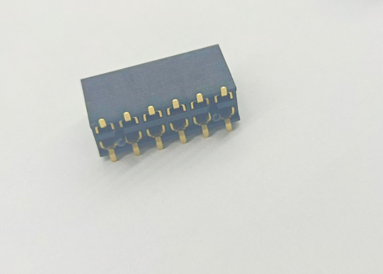 PA9T θηλυκός συνδετήρας 2.54mm επιγραφών καρφιτσών τύπος πισσών SMT για την ηλεκτρονική